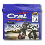 Bateria Moto Cg 125ks Cg 150 Titan 150 Ks Biz 125ks Cral 5ah