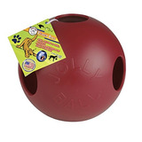 Jolly Mascotas De 10 Pulgadas Teaser Ball, Rojo