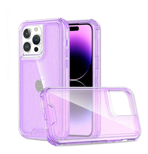 Funda Brillante Shiny 3 En 1 Para Motorola, Xiaomi Y Samsung