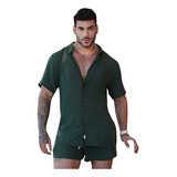 Conjunto Masculino Viscose Para Réveillon Pronta Entrega