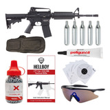 Rifle M4 Hellboy Bbs  Co2 (4.5mm) Xchws C