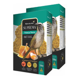 Kit 2un Suprema Trinca Ferro Natural 700g Reino Das Aves