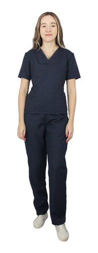 Pijama Hospitalar  Cirurgico Scrub Feminino Acinturado