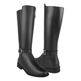 Botas Dama Stylo 68112 Simipiel Negro