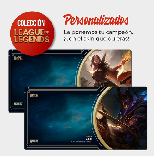 Mousepad Xxxxl (117x60cm) - Edición League Of Legends