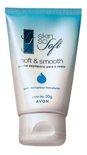 Creme Depilatório Avon Skin So Soft Para O Rosto 30g