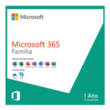 Microsoft 365 Familiar 6 Usuarios 30 Equipos 1 Año - Office