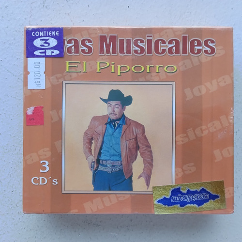 3 Cds Joyas Musicales. El Piporro. Musart. 2004.