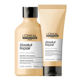 Loreal Absolut Repair Kit Shampoo 300ml + Condicionador 200m