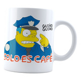 Taza 315 Ml Jefe Gorgory Homero Café Cerámica Inestampable