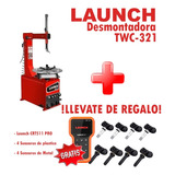 Desmontadora De Llantas Launch Twc-321 Semiautomática 