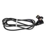 Cable Cargador Datos V8 Micro Usb En L 1m Carga Rapida 3a