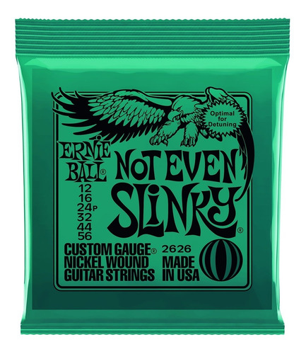 Encordado Ernie Ball Para Guitarra Eléctrica 012 56 Híbrido