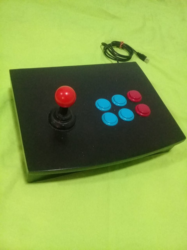 Joystick Arcade Usb Pro - 6 Botones - (sanwa+edierre)