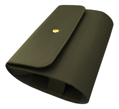 Capa Case Estojo Para Mouse E Carregador Verde Musgo