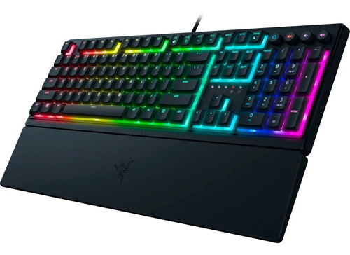 Teclado Gamer Razer Ornata V3 Español Rgb Membrana Color Del Teclado Negro