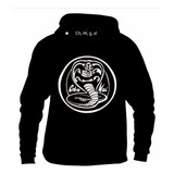 Sudadera Con Capucha Cobra Kai Color Negro Unisex S/e