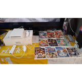 Wii Con Caja,2 Controles Y 10 Juegos,2 Mas De Regalo