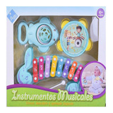 Juego Set Instrumentos Musicales El Duende Azul Jeg 7442