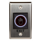 Botón Interruptor Liberación Salida Puerta Sin Contacto