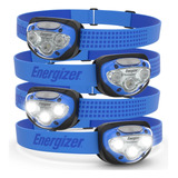 Energizer ® 4 Lámparas De Cabeza Led 200 Lúmenes + 12 Pilas