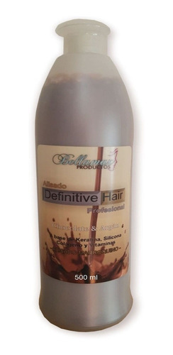 Alisado Definitivo Chocolate Fuerte Bellamax  500ml