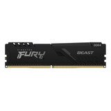 Memoria Ram Fury Beast Ddr4 Gamer Color Negro 16gb 1 Kingston Kf426c16bb/16