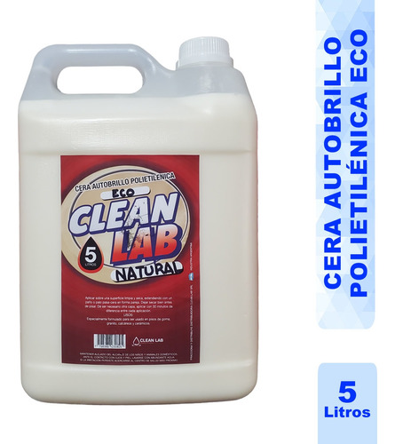 Cera Polietilenica Natural Eco X 5l