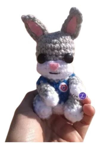 Conejo Cruz Azul Amigurumi// Conejo Cruz Azul Tejido