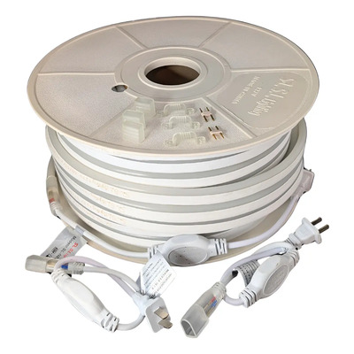 Tira \u002F Manguera D Luces Led Neón Flex C\u002F Adaptador 50m 110v Verde | Envío gratis