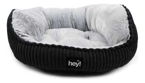 Hey! Cama Warm Cotele Negro Para Gatos O Perro