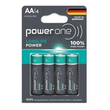 Pilas Alcalinas Power One Longlife Power Aa 1.5v X4