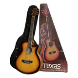 Guitarra Electroacústica Texas Ag10-lc5