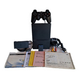 Playstation 2 Slim Ps2 Console Scph-70000 Travado C/ Manuais