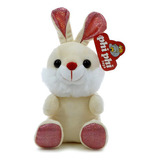 Peluche Coneja Orejas Paradas 20cm - Orig Phi Phi Toys Color Blanco