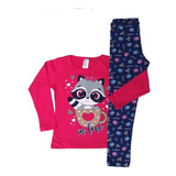 Roupas Femininas Kit Com 4 Conjunto Infantil Menina Juvenil