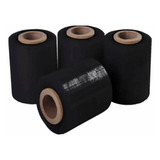 Film Strech Negro Rollo 10cm