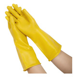  Guantes Látex Amarillo Limpieza Multiuso Pack 12