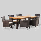 Christopher Knight Home Randy. Juego De Comedor De Madera De