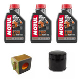 Kit Service Filtro Aceite Aire Original Voge 500  Motul 7100