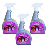 Kit 3 Repelente Para Mascotas Perro Y Gato Pets Friends 1 L.