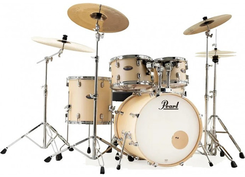 Batería Pearl Decade Maple 5 Cuerpos Bombo 20 Satin Gold