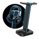 Base Soul P/auriculares C/luces Led Game-xb100 Usb Cuota