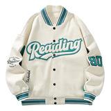 Chaqueta Retro Street Hip Hop, Uniforme De Béisbol