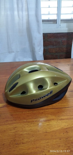 Casco Prowell Para Ciclismo Color Dorado (oro Viejo)