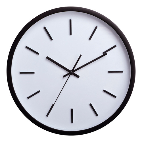 Reloj De Pared 35 Cm Grande Minimalista Silencioso