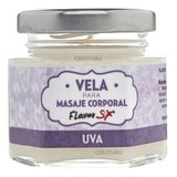 Vela Aromatizada Para Masajes Aceite Corporal 30 Gramos 