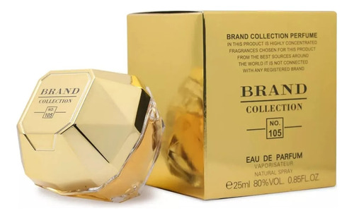 Perfume Importado Brand Collection 105 Lady Million Com Nota Fiscal