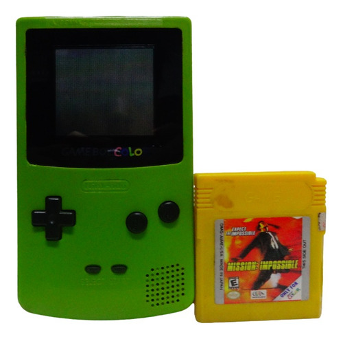 Console Nintendo Game Boy Color Gbc Verde-limão Original Testado Ver Descrição