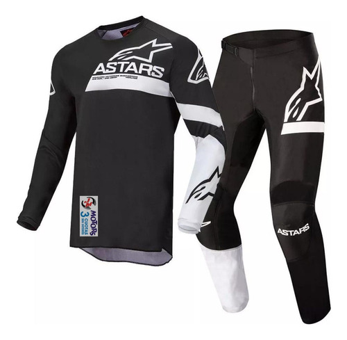 Jm Conjunto Equipo Motocross Alpinestars Fluid Chaser